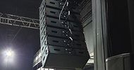 Le son du JBL VTX percute l’Atabal