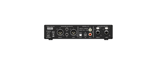 Convertisseur 2 canaux AD/DA, ADAT, SPDIF