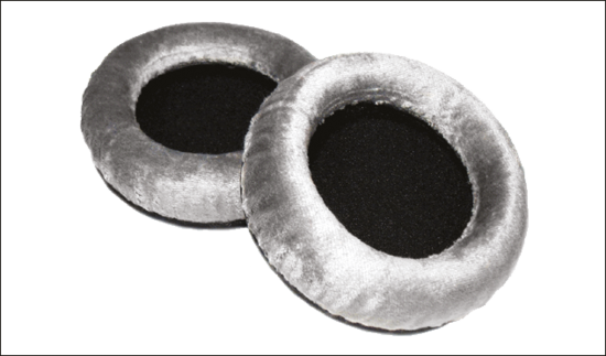 Paire de coussinets velours pour DT880/990 - Sans disque