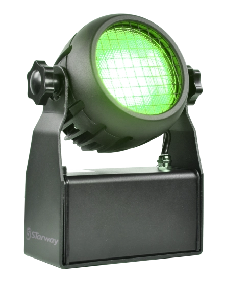 FLOODLITE HD- BLINDER 1 COB RGBW 200W CONNECTEUR SECTEUR + DMX INCLUS