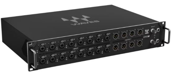 Rack de scène 16x12 + 2 x IO AES