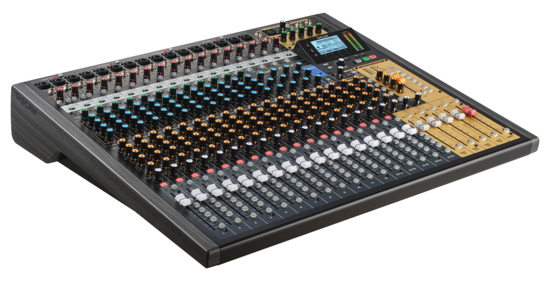Console mixage 24 voies avec enregistreur multipiste