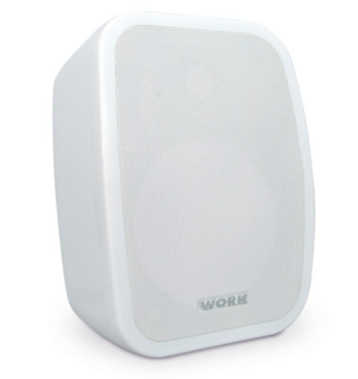 Paire HP passif IP65, 6,5+1, 60W/8O-32W/100V - WORK NEO 6IP WH