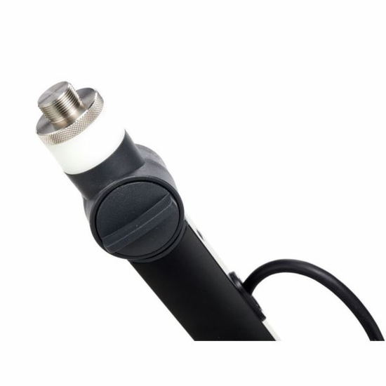 Bras support micro noir pour radio filmé + Led On-Air Yellowtec