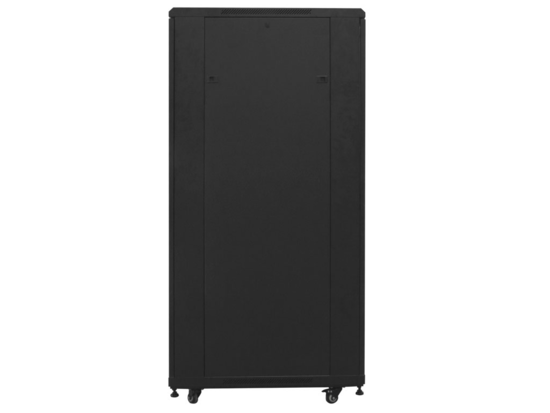 Baie d'installation, 19 pouces /32U, porte, roulettes, prof. 800mm