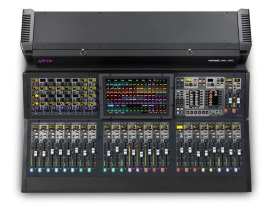 Surface de controle S6L-24C + 3 ans de support Avid Elite Live