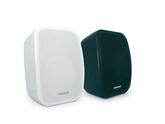 Paire HP passif IP65,  5+1, 40W/8O-16W/100V - WORK NEO 5 IP White