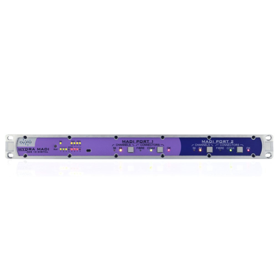 Rack 1U, Hydra2 Madi I/O, SingleMode Calrec
