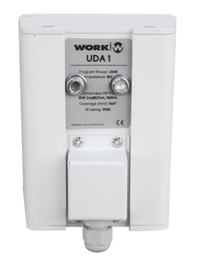 Enceinte large bande 1x2,75" - 25W/8Ohms, IP65, blanche