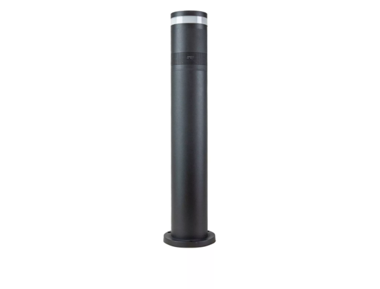 Potelet de sonorisation IP65 avec éclaire LED intégré, H 670mm