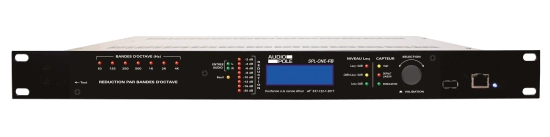 Limiteur par bande d'octave avec capteur - Audiopole SPL-ONE-FB