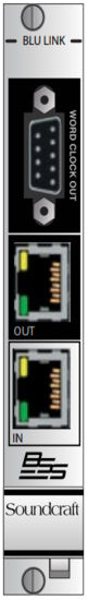 Carte Vi local rack - BluLink