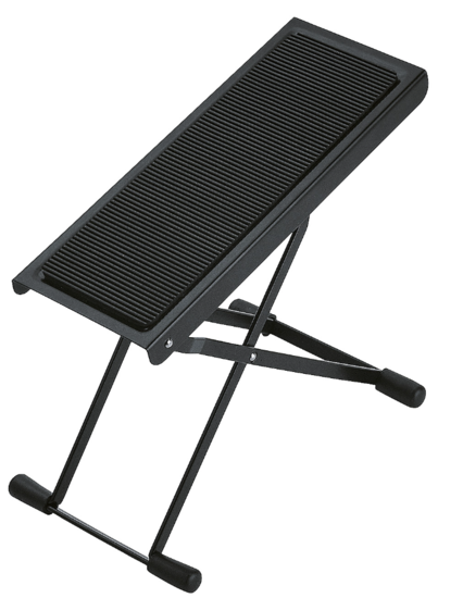 Repose pied réglable en hauteur - noir