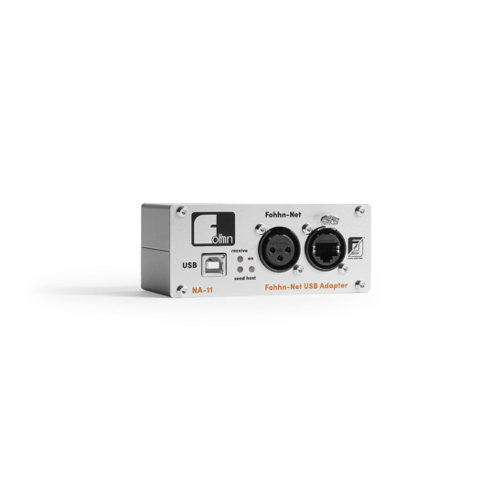 Adaptateur Fohnn Net RJ45/XLR via USB