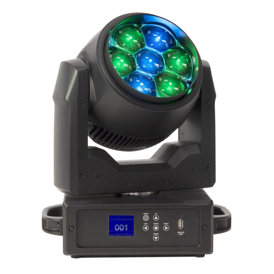 MODENA - Wash 7X40W RGBW - Conditionné en flight par 4