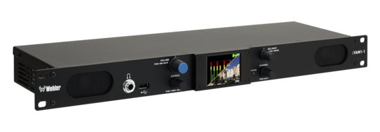 Moniteur Audio/Video 1 écran 1U, 16CH dual input, 3G/HD/SD-SDI Wohler