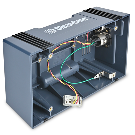 Boitier métal pour stations KB7xx version 2Ch. XLR6- ClearCom U-BOX-6