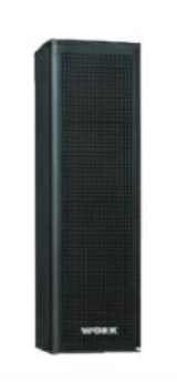 Colonne large bande 4x2,75 - 100W/8Ohms IP65, noir - WORK UDA4