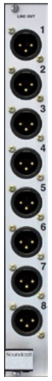 Carte Vi stage rack - 8 Out analo