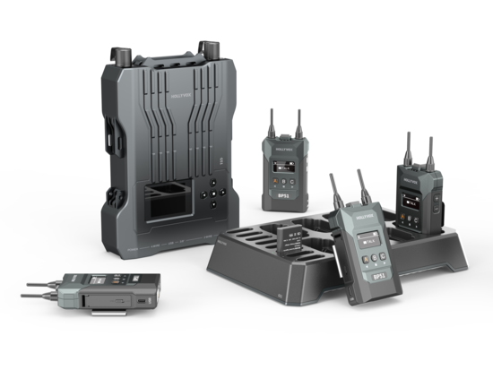 Pack intercom 4 beltpacks avec ENC - Hollyvox G51