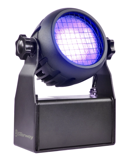 FLOODLITE UV - BLINDER 1 COB UV 100W CONNECTEUR SECTEUR + DMX INCLUS