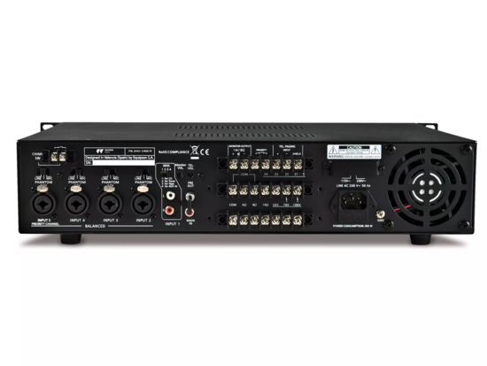 Mélangeur amplifié 240 W lecteur / enreg. USB/SD - WORK PA240USB/R