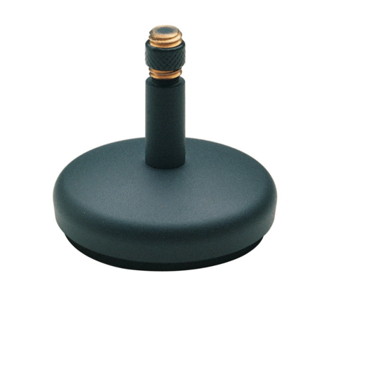 23266 - Pied de table K&M noir à embase compacte