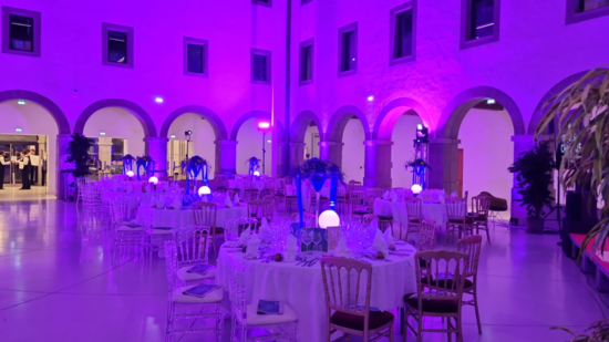 Les projecteurs Starway illuminent Toques en Chablais grâce à ATS Son et Lumière !