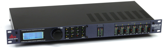 DR260 - Processeur numérique de diffusion - 2 in / 6 out DBX