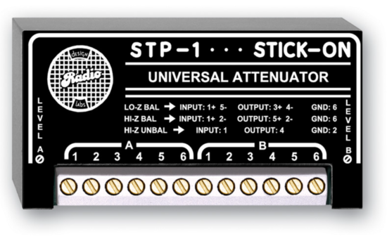 Atténuateur audio - RDL STP-1