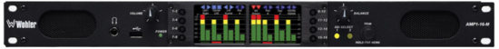 Écran tactile 7", Rack 1U, mon. audio 16 canaux, 3G/HD/SD-SDI Wohler