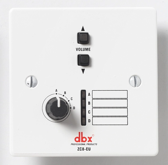 ZC8EU - Platine murale source + volume + up/down pour Zone Pro et DR