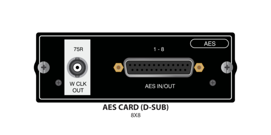Carte Si - AES 8/8