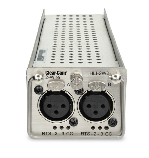 Interface 2 fils Clear-Com/Rts pour HMS-4X - Clear-Com HLI-2W2