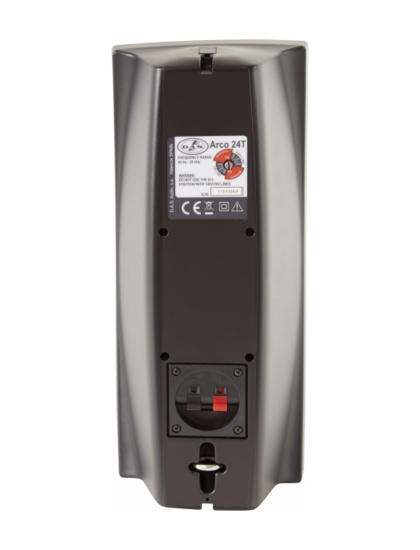 Enceinte passive 2 voies. Basse impétance/100V. Noire. DAS ARCO-24-T