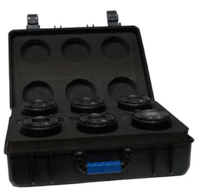 ALCOR - 3X20W RGBL IP65 - Conditionné en ABS case de 6