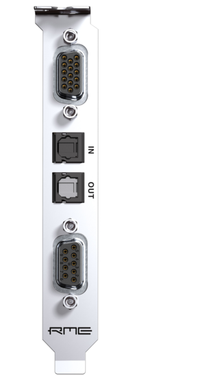 Interface audio PCIe, 30 canaux, 192 kHz, multiformat