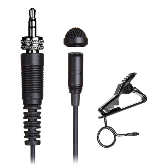 Micro Lavalier avec connecteur SCREW LOCK (noir)