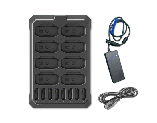 Chargeur 8 Boitiers + 8 Batteries M1PRO