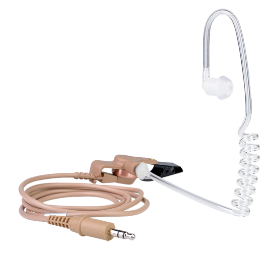 Micro oreillette tubulaire mini Jack Clearcom