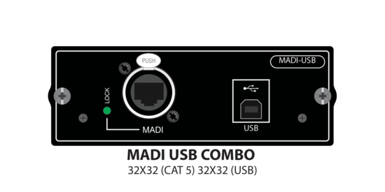 Carte Si - Combo MADI-USB