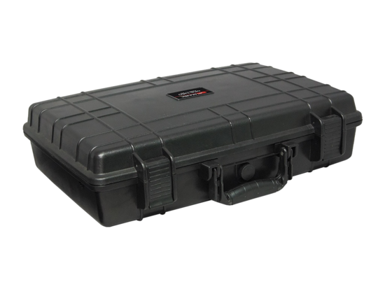 Mallette vide en ABS 504x119x354 mm, équipée de mousse prédécoupée