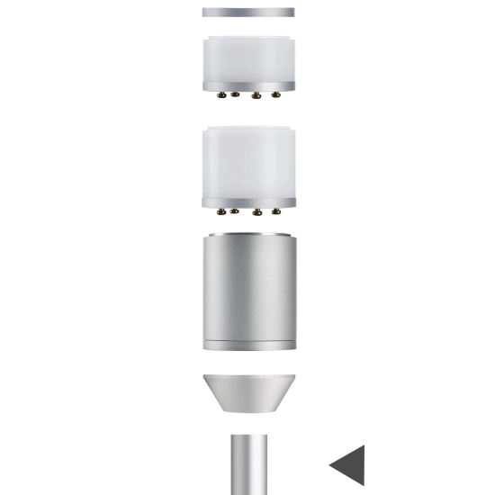 Litt Riser 120mm aluminium Yellowtec 