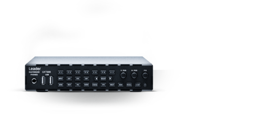 Rasteriseur Leader LV7300 Leader, équipé des soft : 