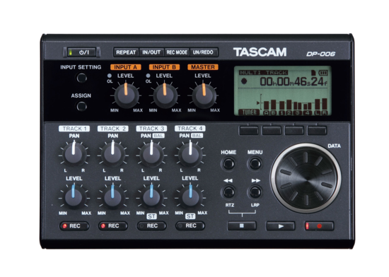 Studio portable digital 6 Pistes