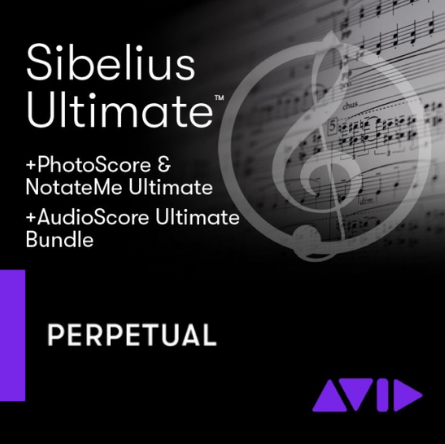 Licence permanente Sibelius Ultimate + PhotoScore + AudioScore