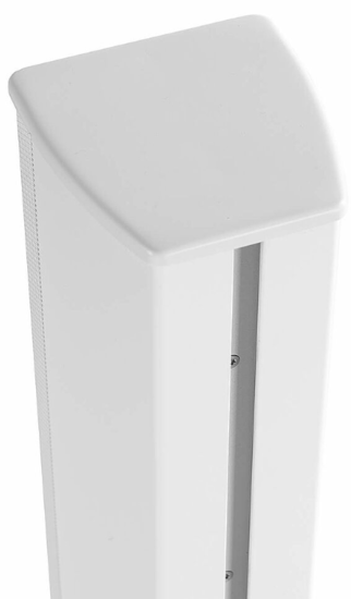 FS-110, Colonne 8x75W, Dante et Analogique, 117dB max, 8,5cm - Blanc