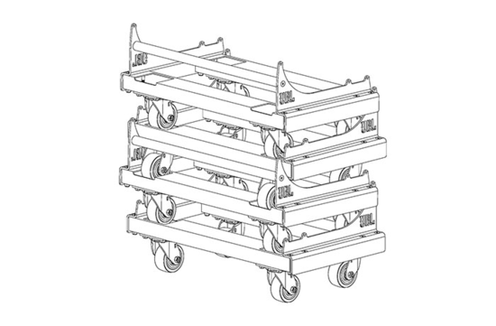 Plateau pour transport vertical 3/4  pour VTX-A8
