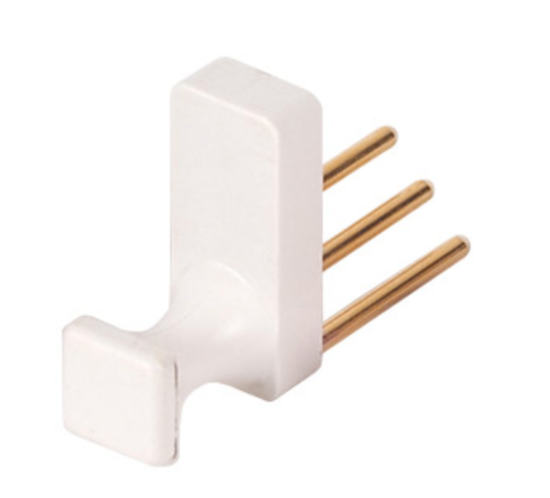 GVS323-D-WS, Pavé de connexion, Type 323, blanc Ghielmetti