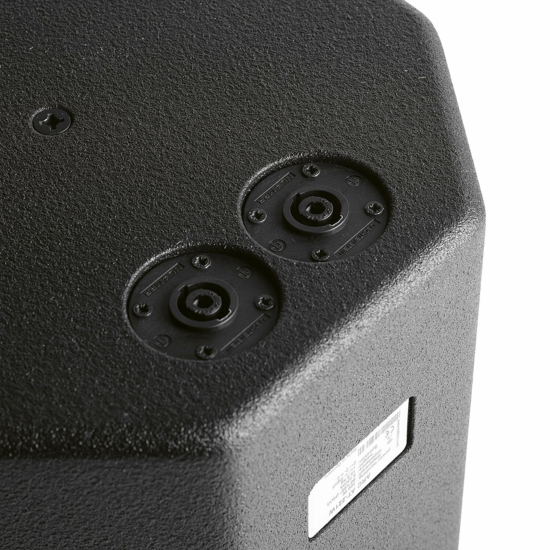 AT-221 Enceinte passive 10 pouces + 1 - 300W/8 60Hx40V - WR IP54- BK
